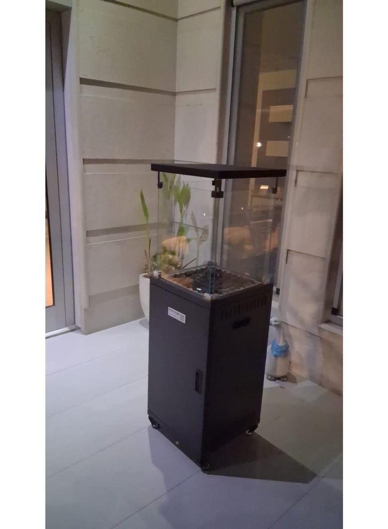 Dream Outdoor Gas Patio Heater 11KW for Gardens and Restaurants – Matte Black - Image 3